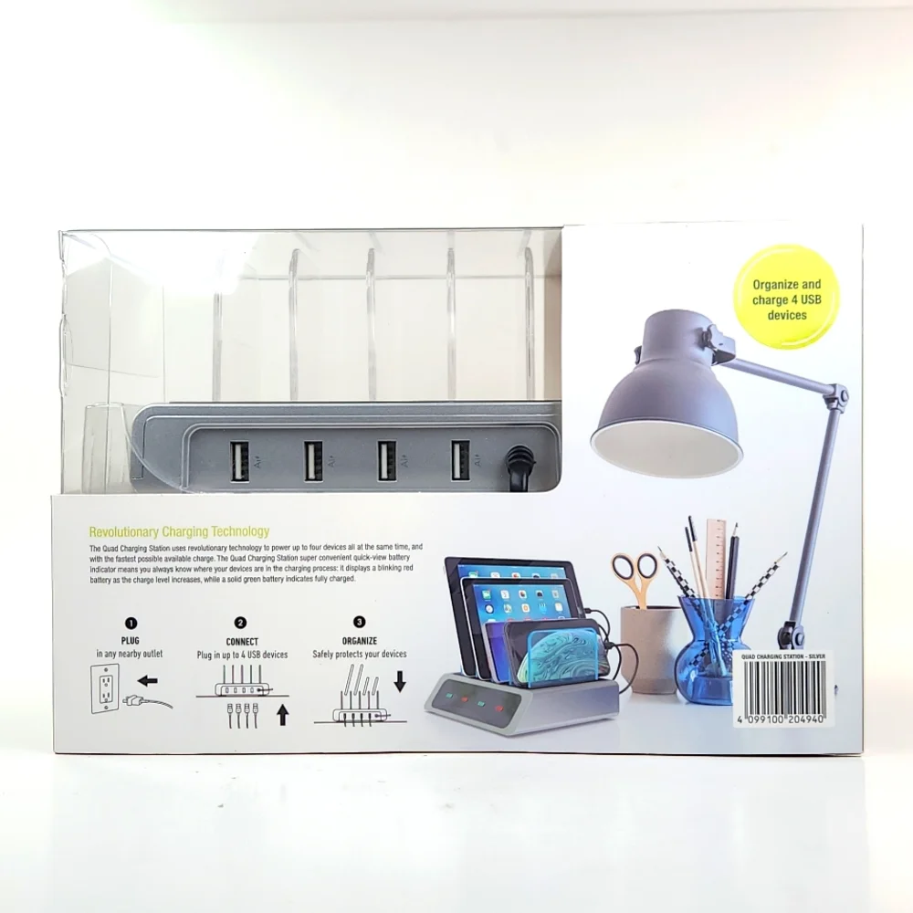 Bauhn Quad Charging Station Factory Sealed